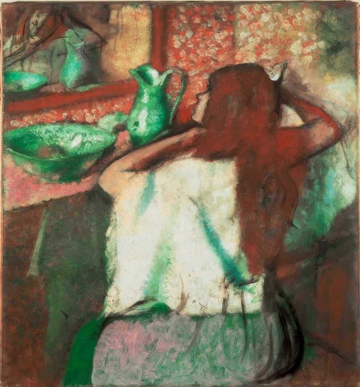 Fodrászat alkotó: Edgar Degas
