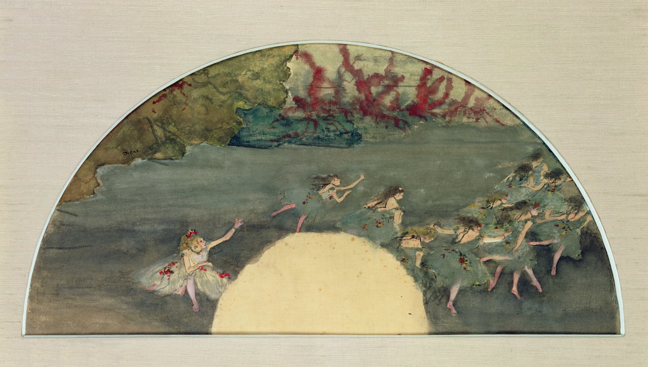 A Farandole, 1879 alkotó: Edgar Degas