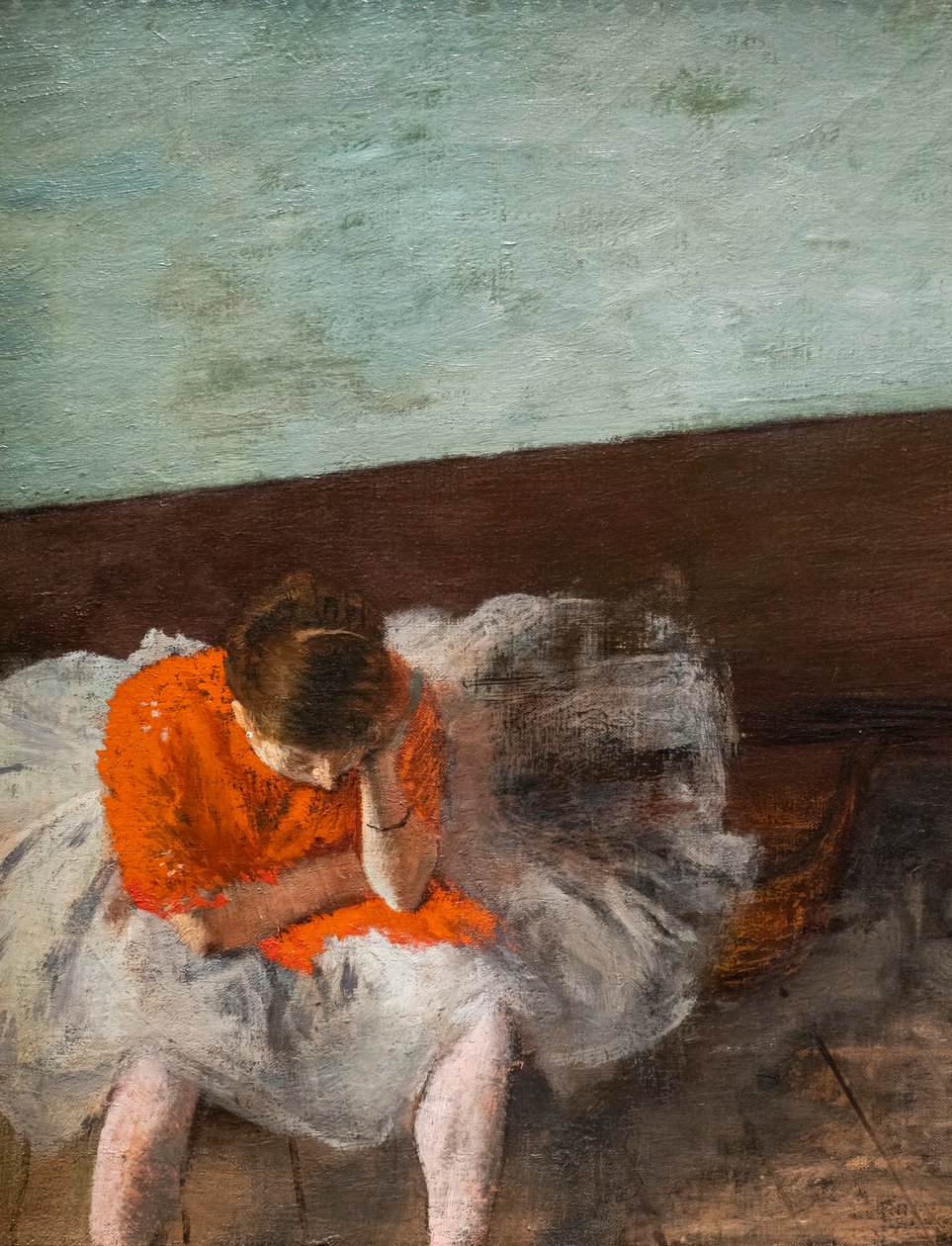 La Lecon de danse (Ismétlő szoba) (részlet). 1879 körül. Olaj, vászon. alkotó: Edgar Degas