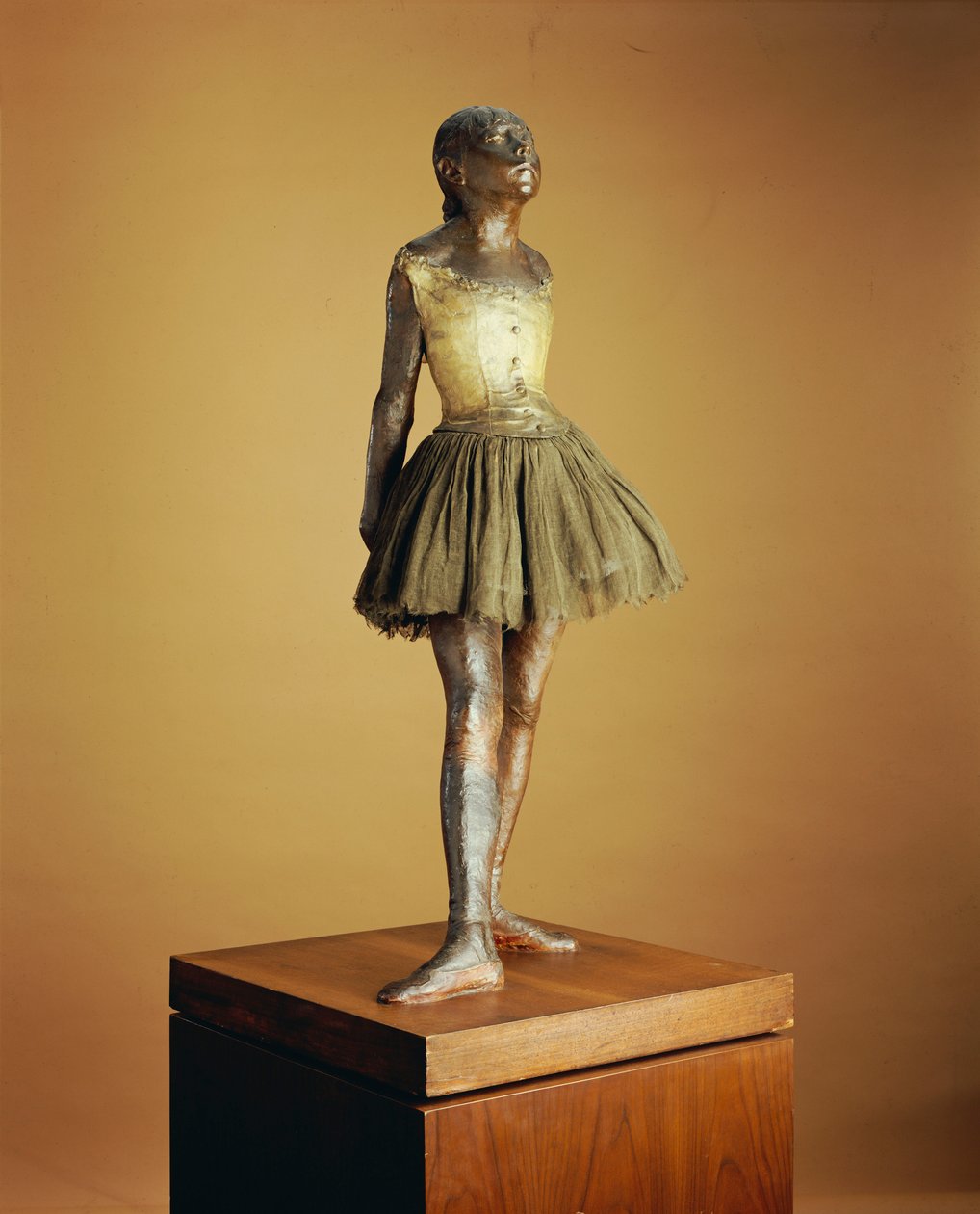 Tizennégy éves kis táncos, 1879-81, öntött 1921 alkotó: Edgar Degas