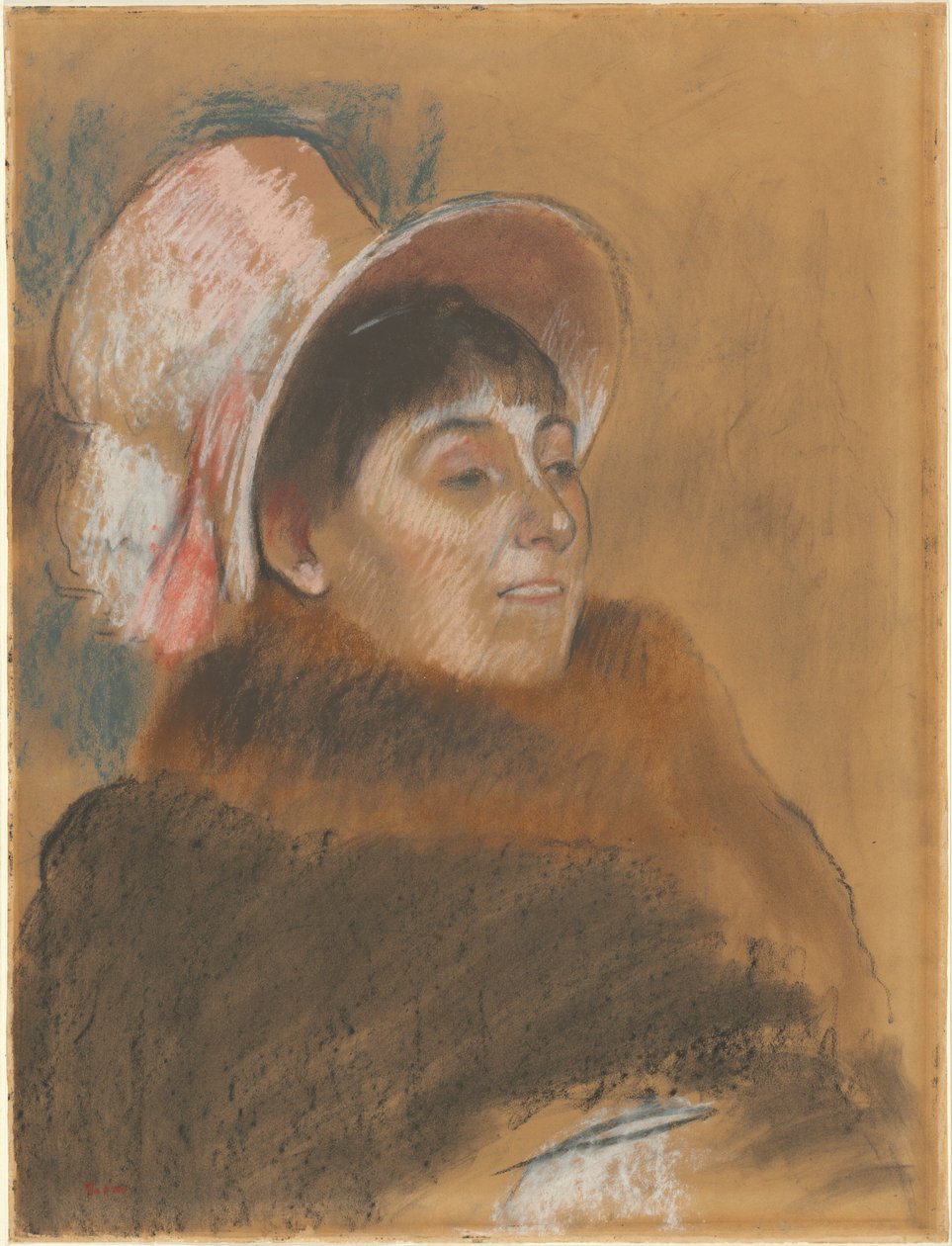 Dietz-Monnin asszony alkotó: Edgar Degas