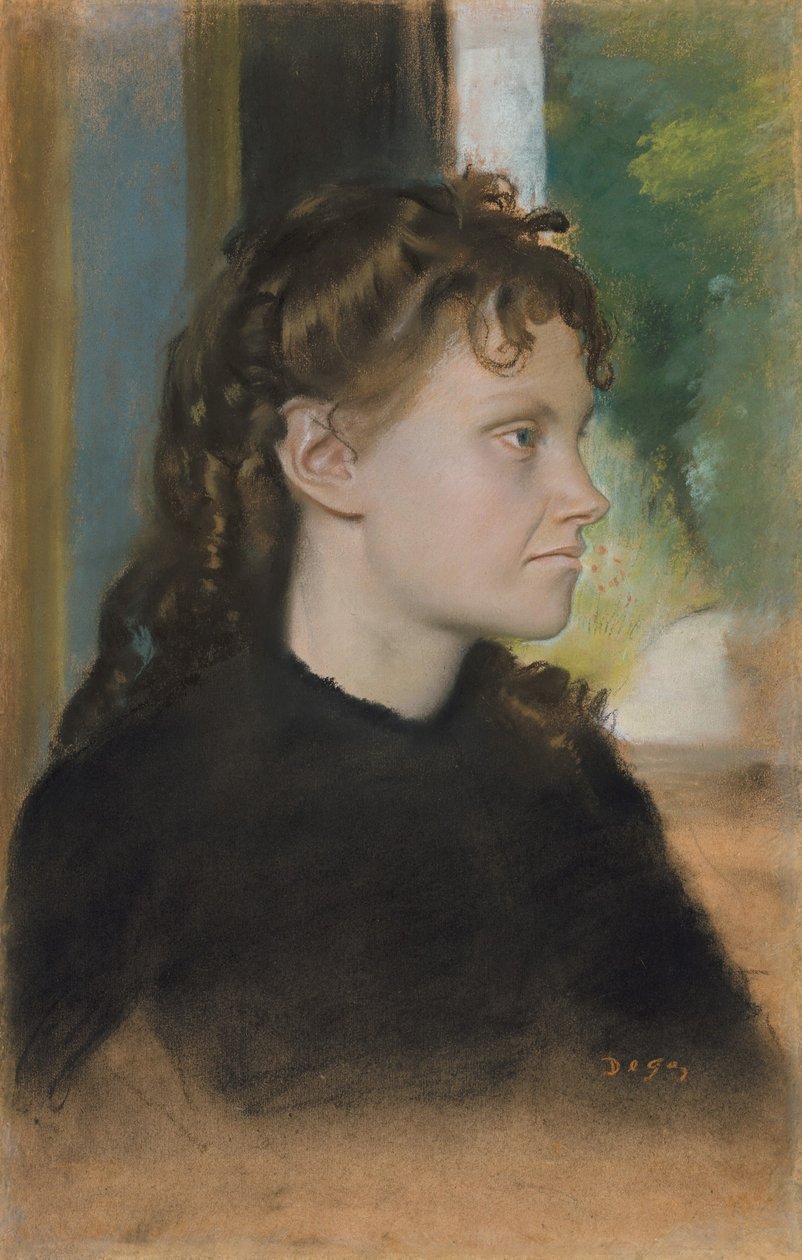 Madame Théodore Gobillard, 1869 alkotó: Edgar Degas