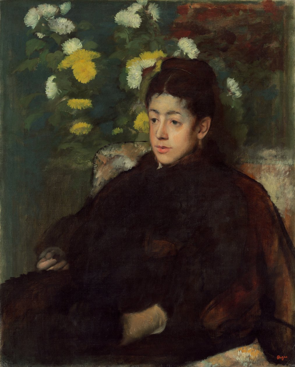 Mademoiselle Malot alkotó: Edgar Degas