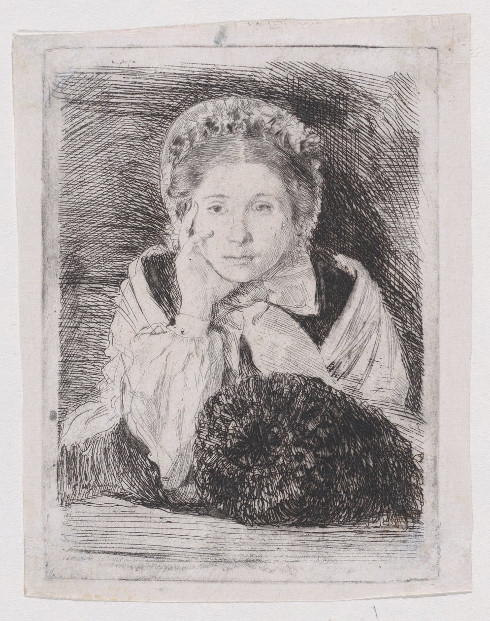 Marguerite De Gas, a művész húga alkotó: Edgar Degas