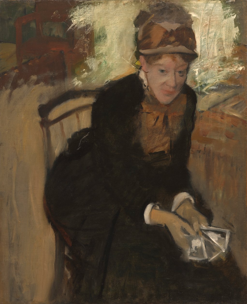 Mary Cassatt, c. 1880-1884. alkotó: Edgar Degas