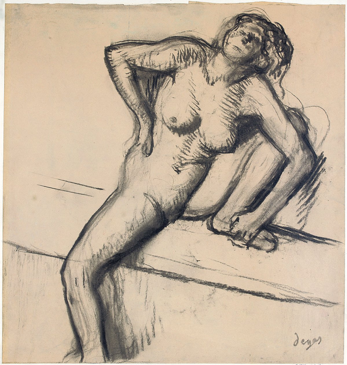Most, az 1890-es évek vége alkotó: Edgar Degas