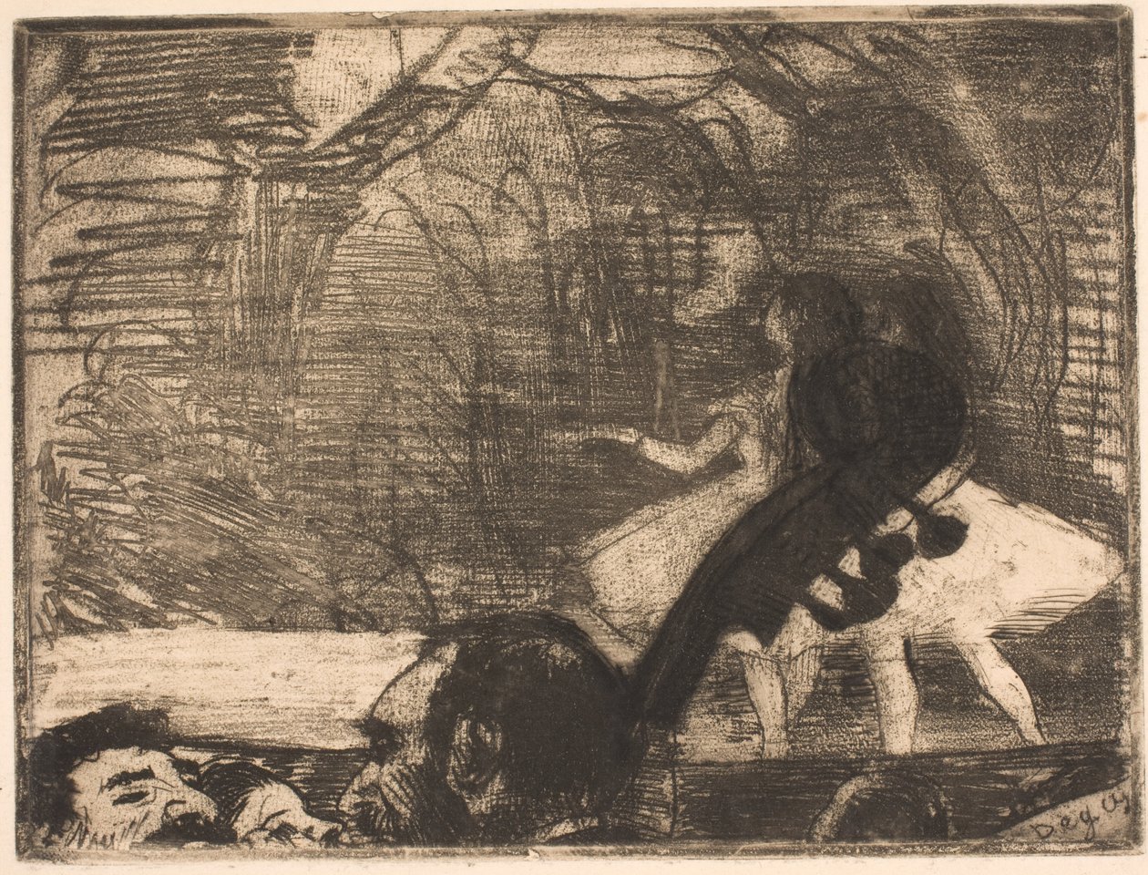 A színpadon alkotó: Edgar Degas