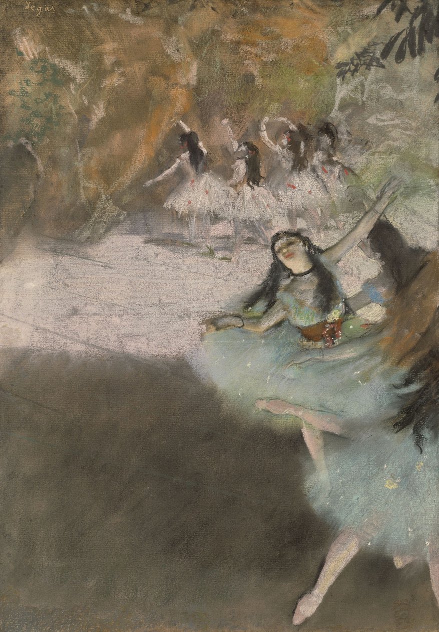 A színpadon alkotó: Edgar Degas