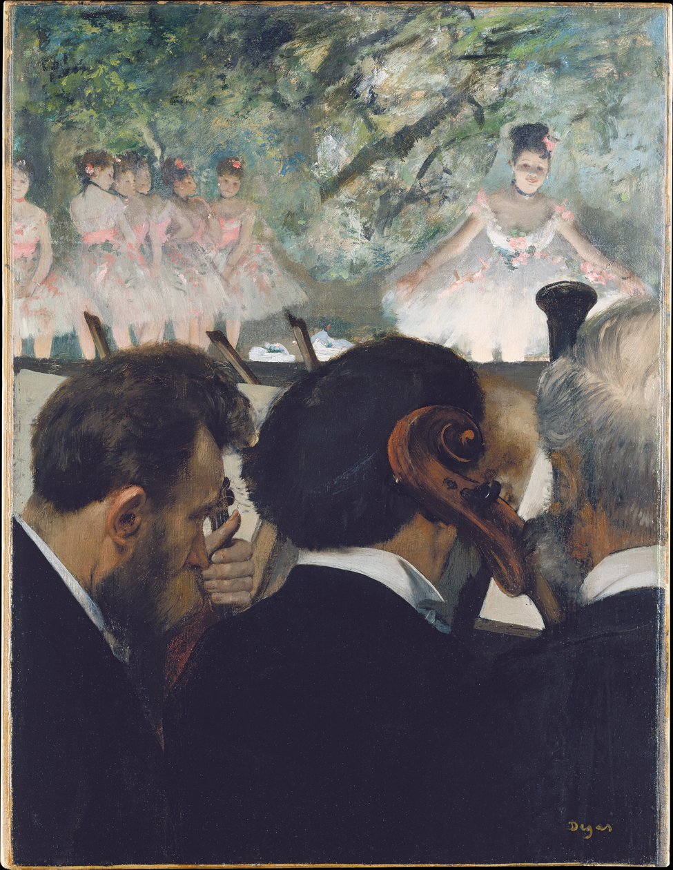 Zenekari zenészek alkotó: Edgar Degas