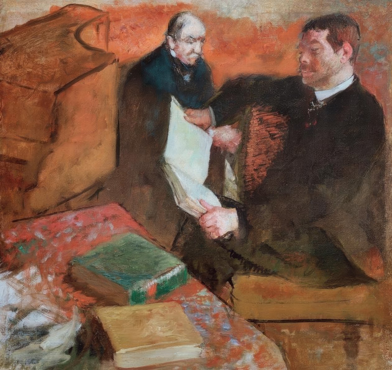 Pogányok és Degas apja alkotó: Edgar Degas