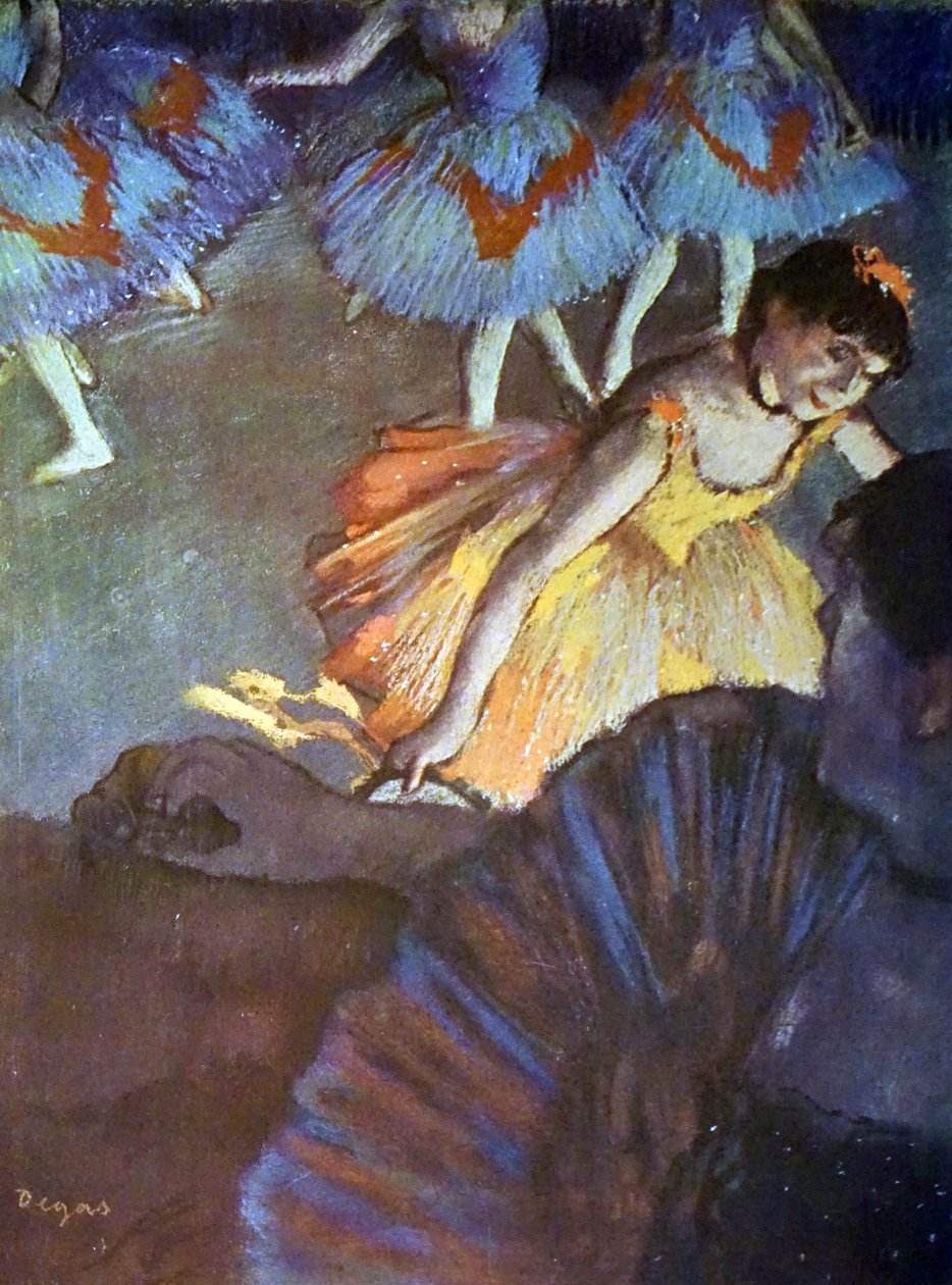 Edgar Degas Balett egy operadobozból című festménye alkotó: Edgar Degas