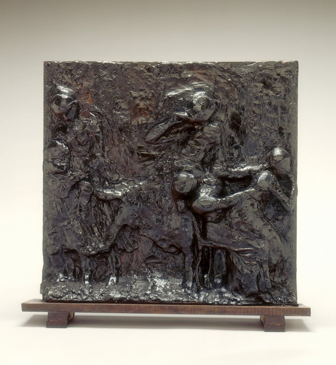 Almaszedés emlékmű, avagy Családi idill, c. 1881, esetleg 1890-es évek. alkotó: Edgar Degas