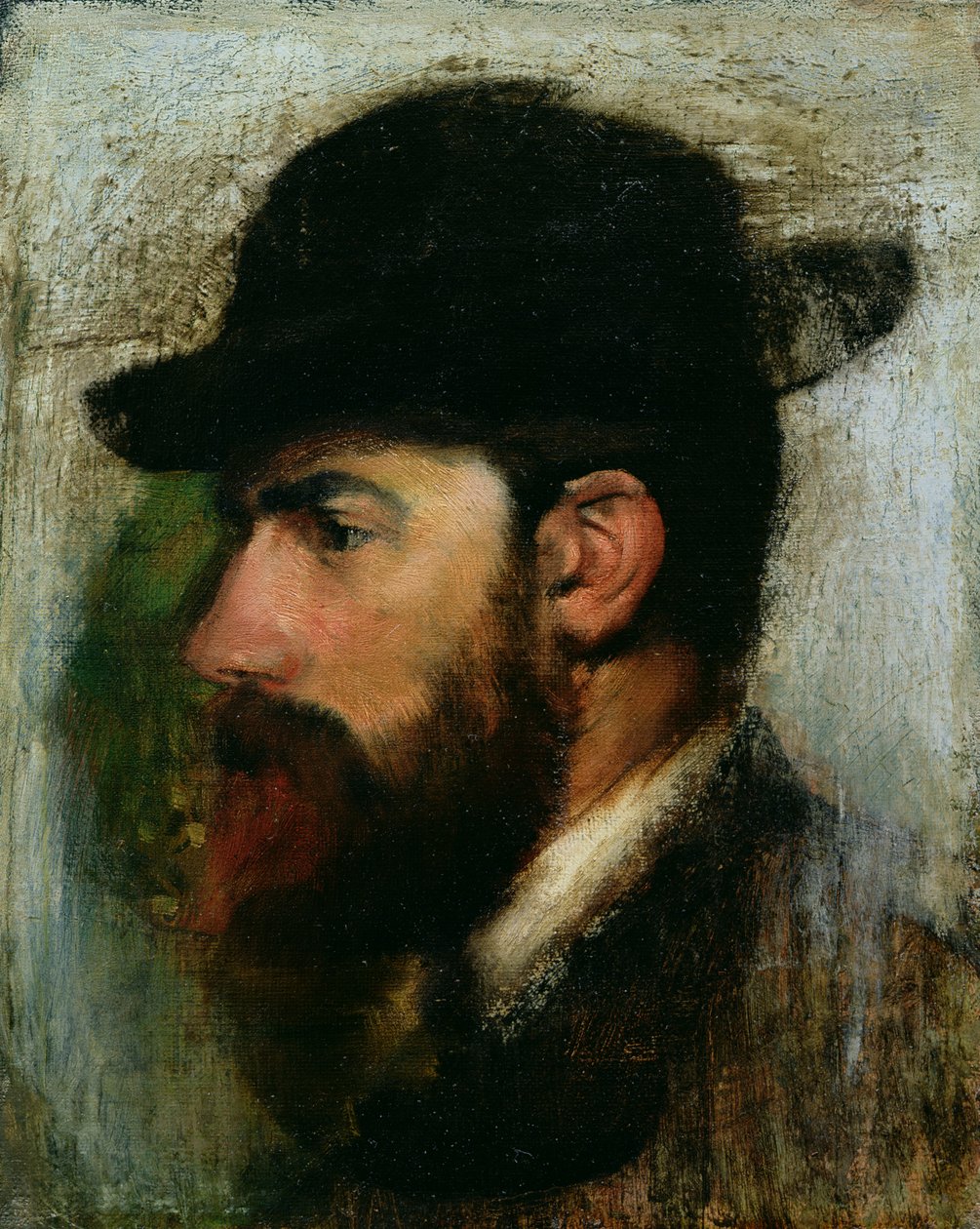 Henri Rouart (1833-1912) portréja 1871 alkotó: Edgar Degas