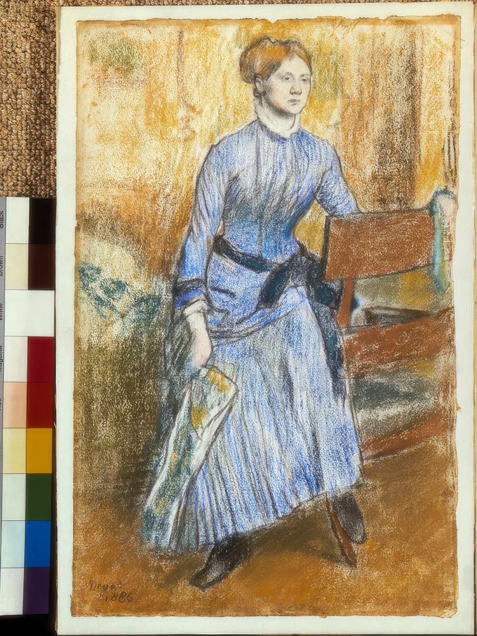 Hélène Rouart portréja alkotó: Edgar Degas