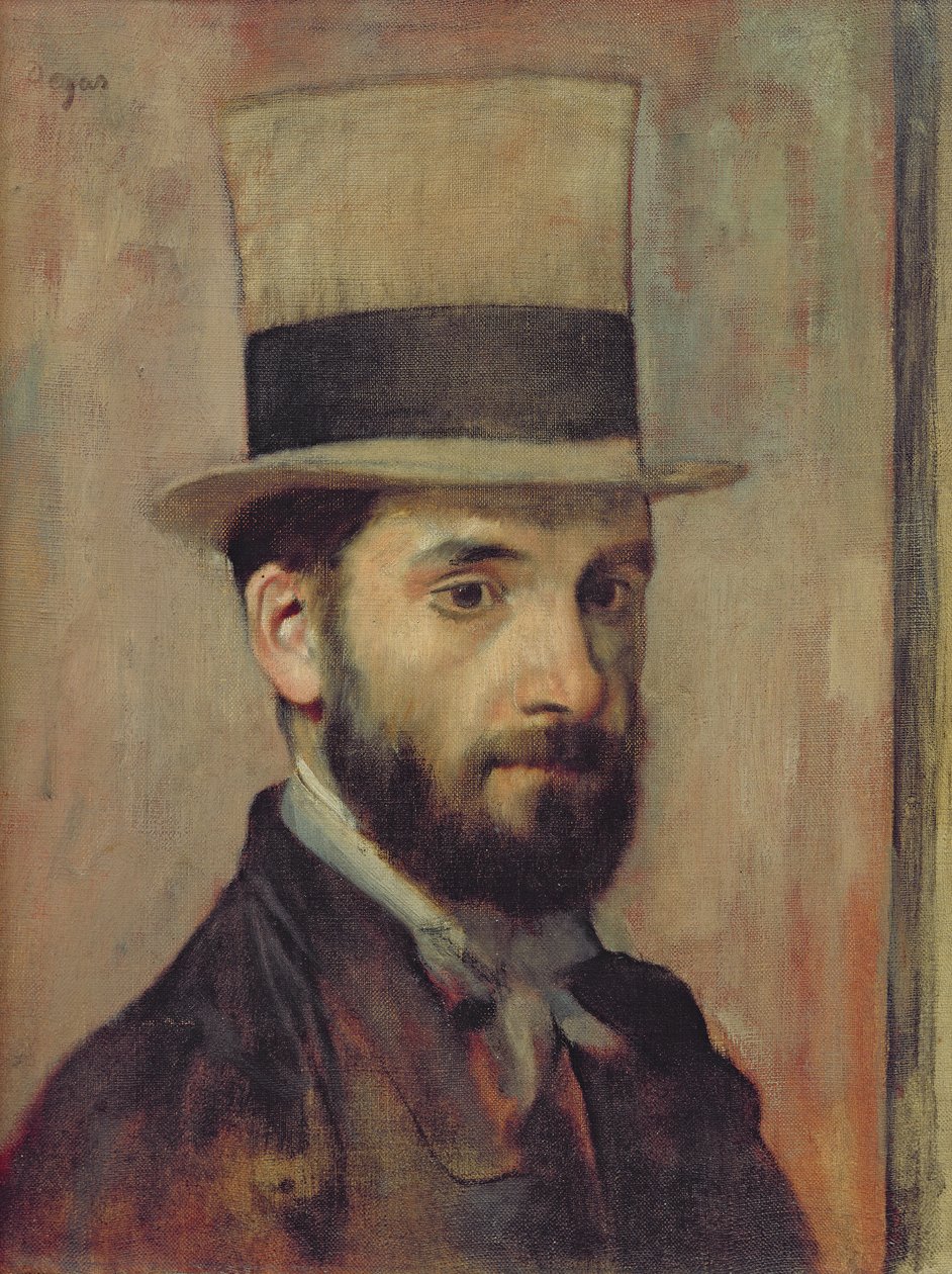 Leon Bonnat (1833-1922) portréja 1863 körül alkotó: Edgar Degas