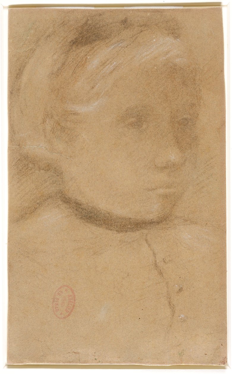 Porträt von Marguerite Degas alkotó: Edgar Degas