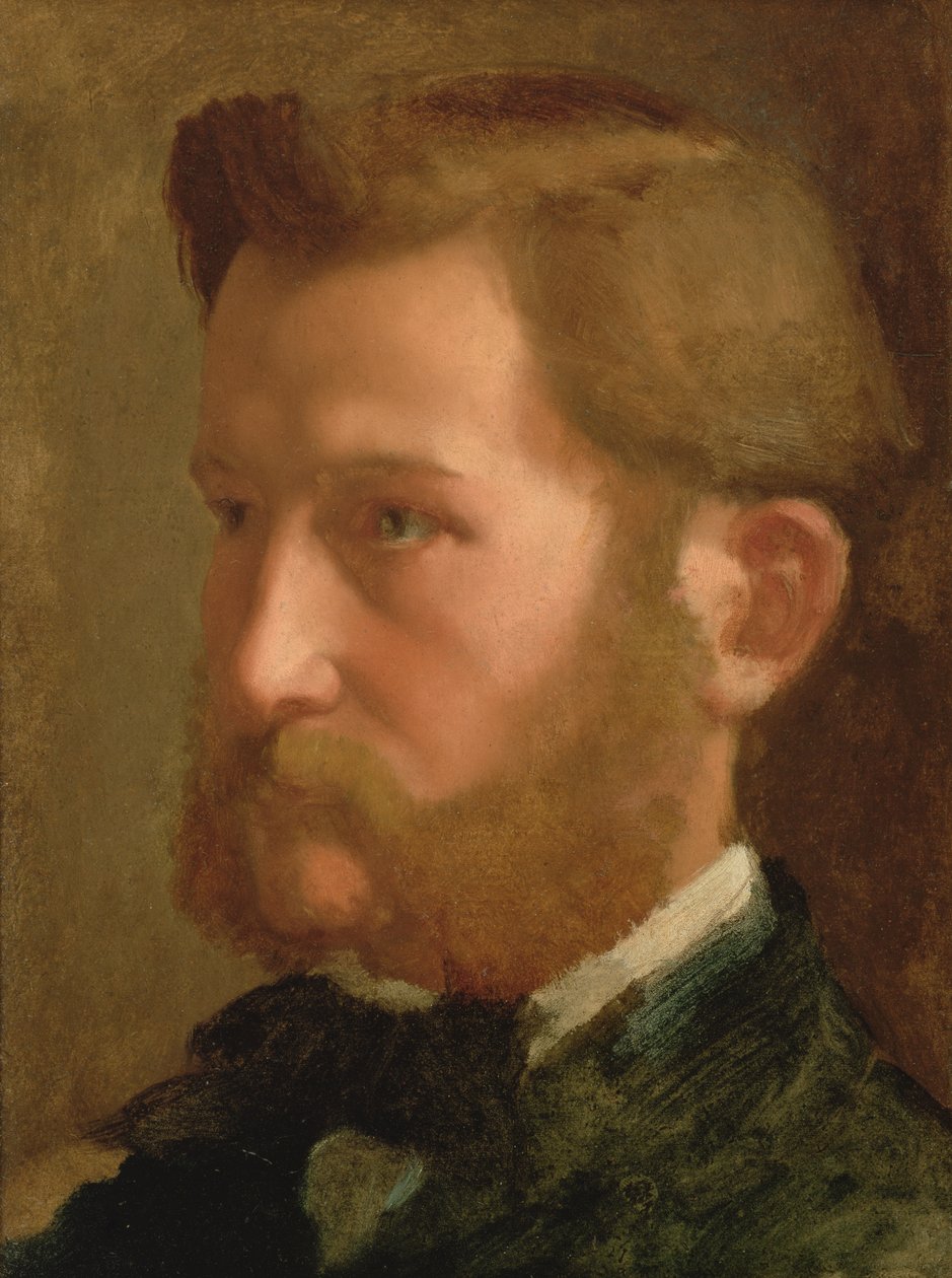 Paul Valpincon portréja, 1868-72 körül (olaj, papír, vászonra fektetve) alkotó: Edgar Degas