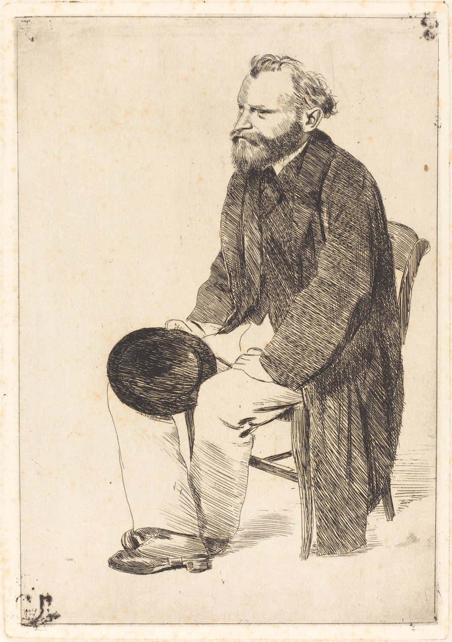 Edouard Manet művész portréja 1832-1883 alkotó: Edgar Degas