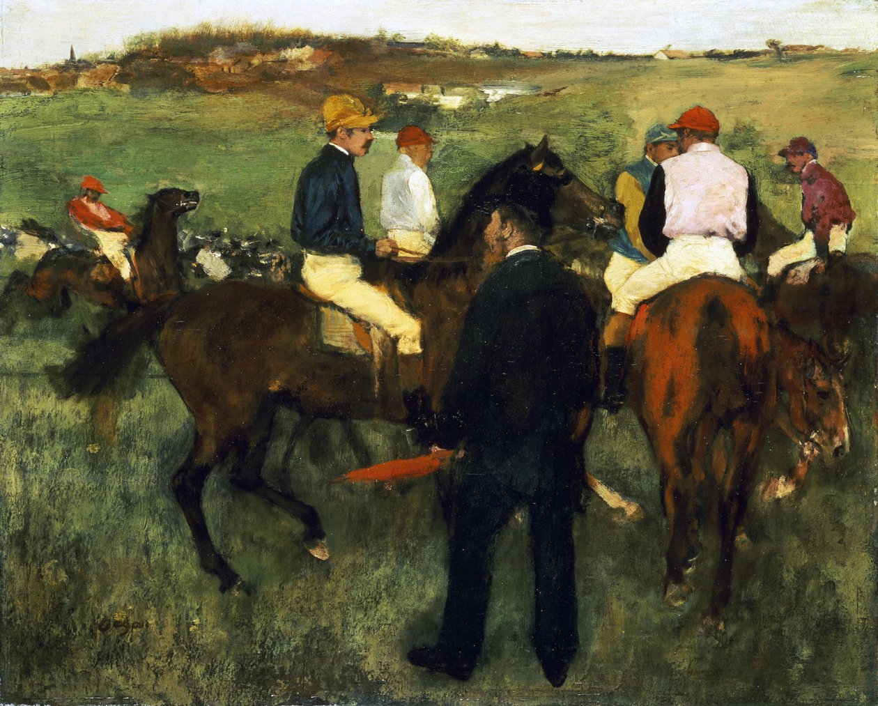 Versenylovak alkotó: Edgar Degas