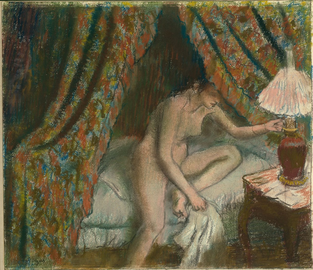 Nyugdíjba vonulás alkotó: Edgar Degas