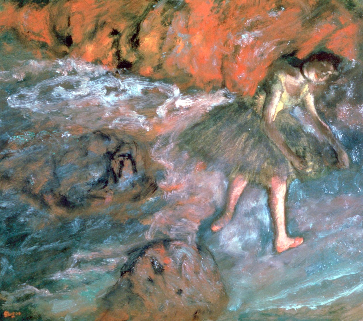 Orosz balerina, 1880 alkotó: Edgar Degas