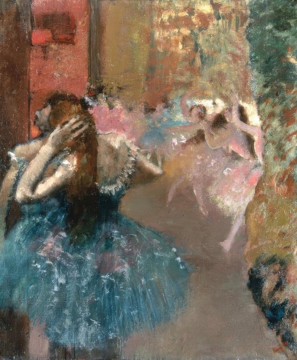 Balett színpad alkotó: Edgar Degas