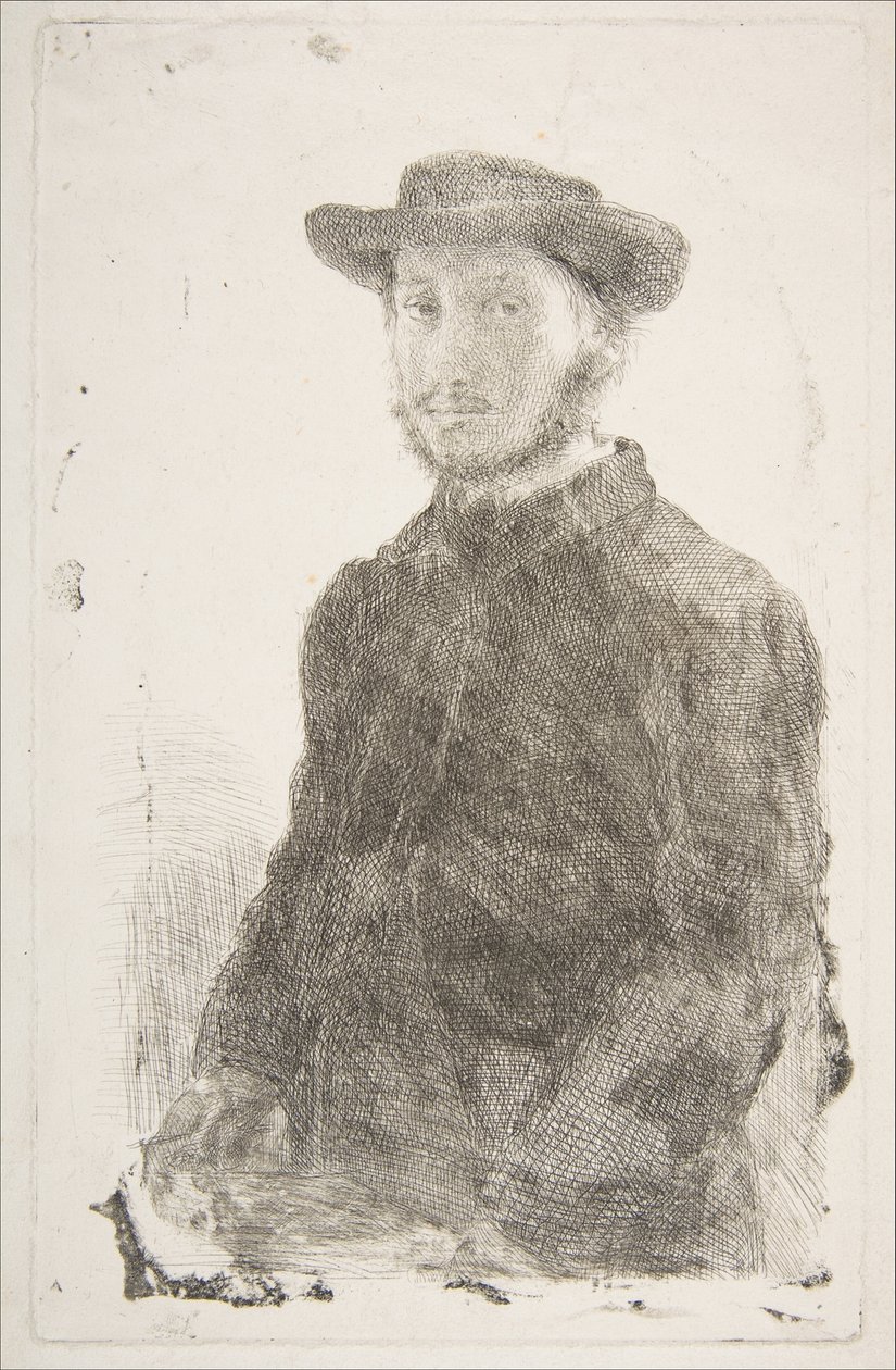 Önarckép alkotó: Edgar Degas