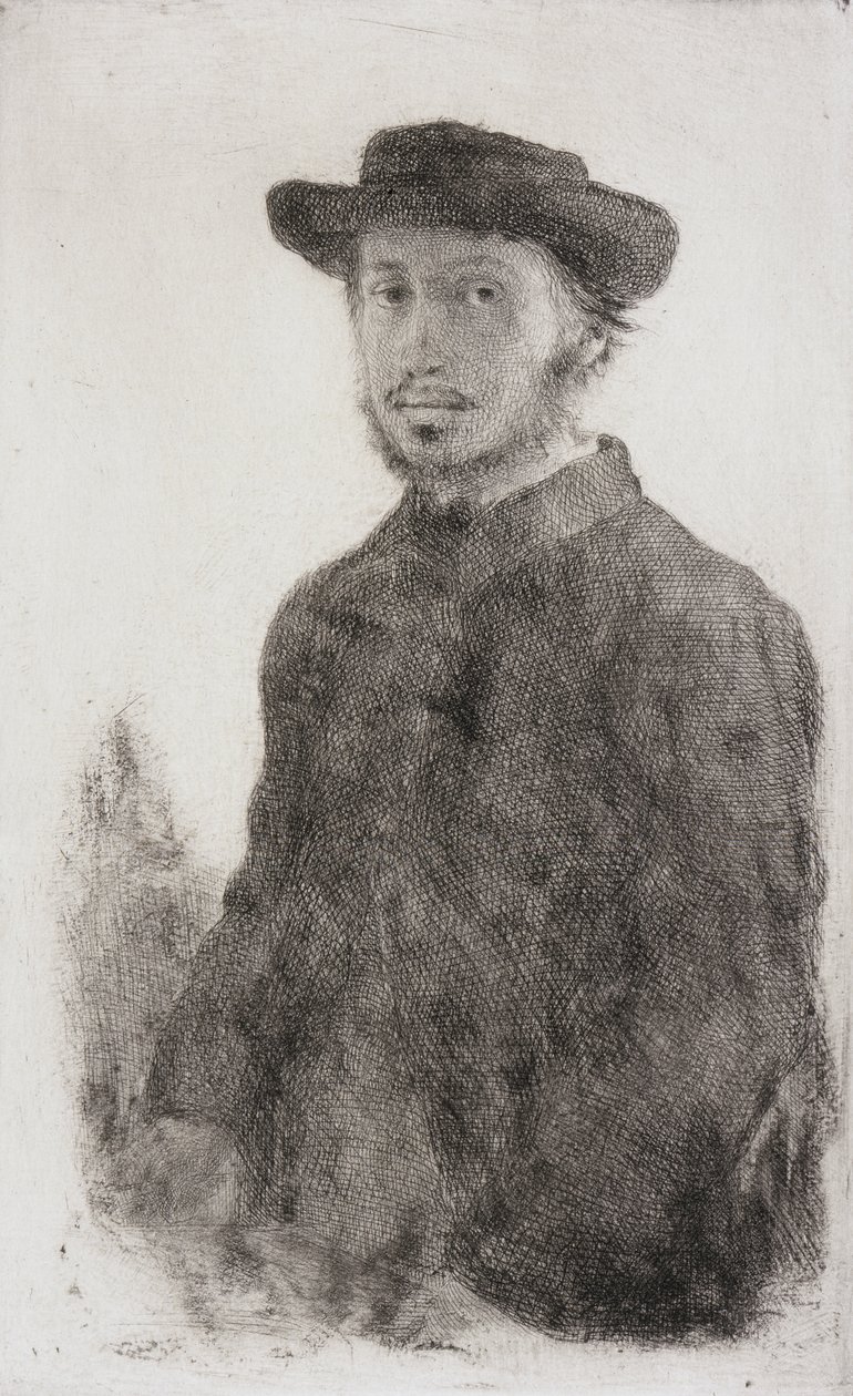 Önarckép alkotó: Edgar Degas