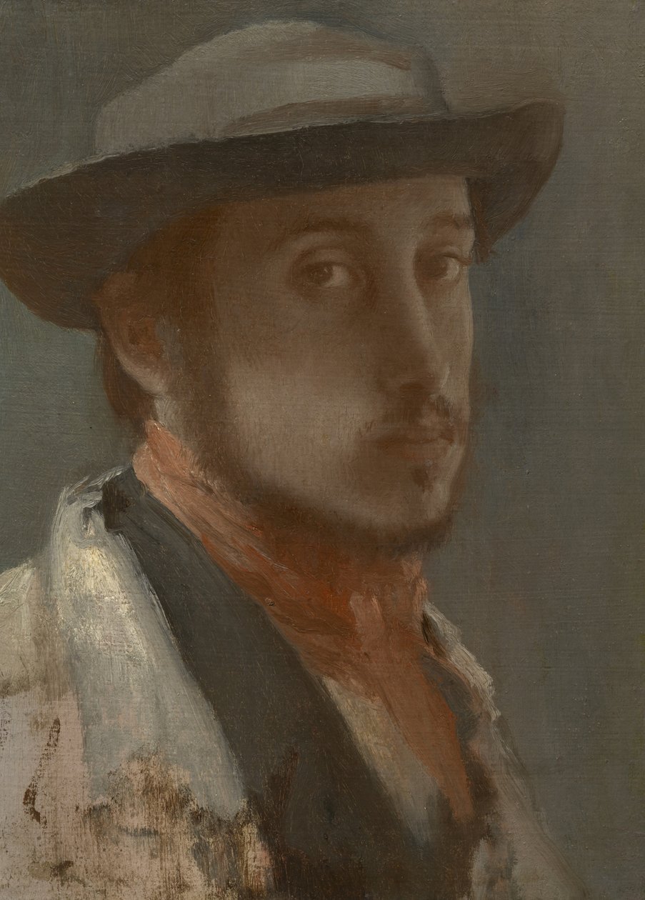 Önarckép, 1857-58 körül alkotó: Edgar Degas