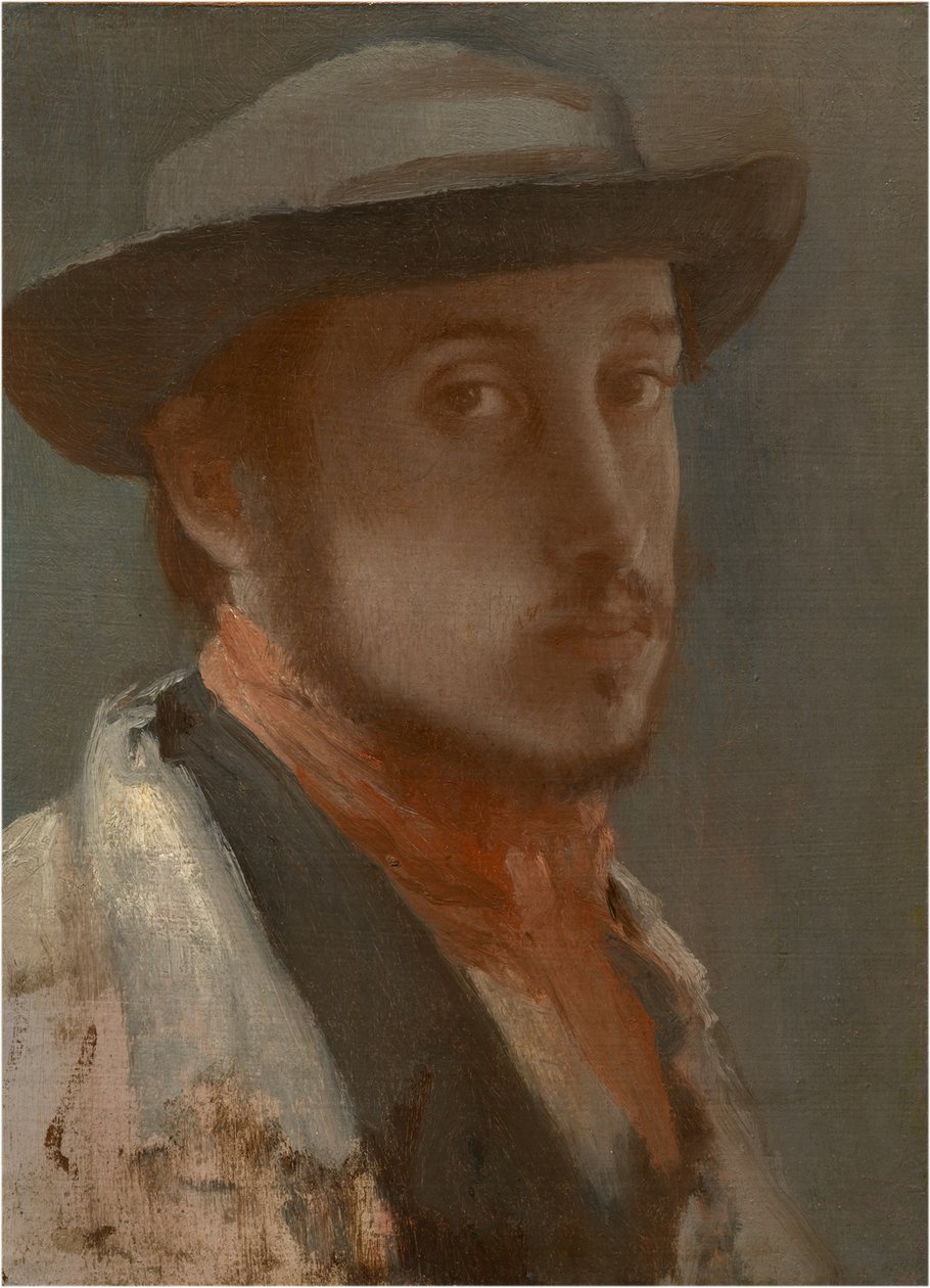 Önarckép, c. 1858 alkotó: Edgar Degas