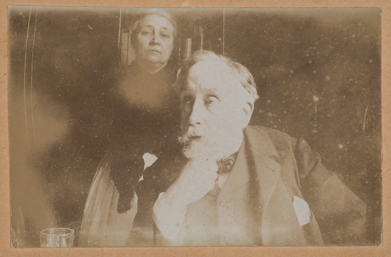 [Önarckép Zoé Closier-val] alkotó: Edgar Degas