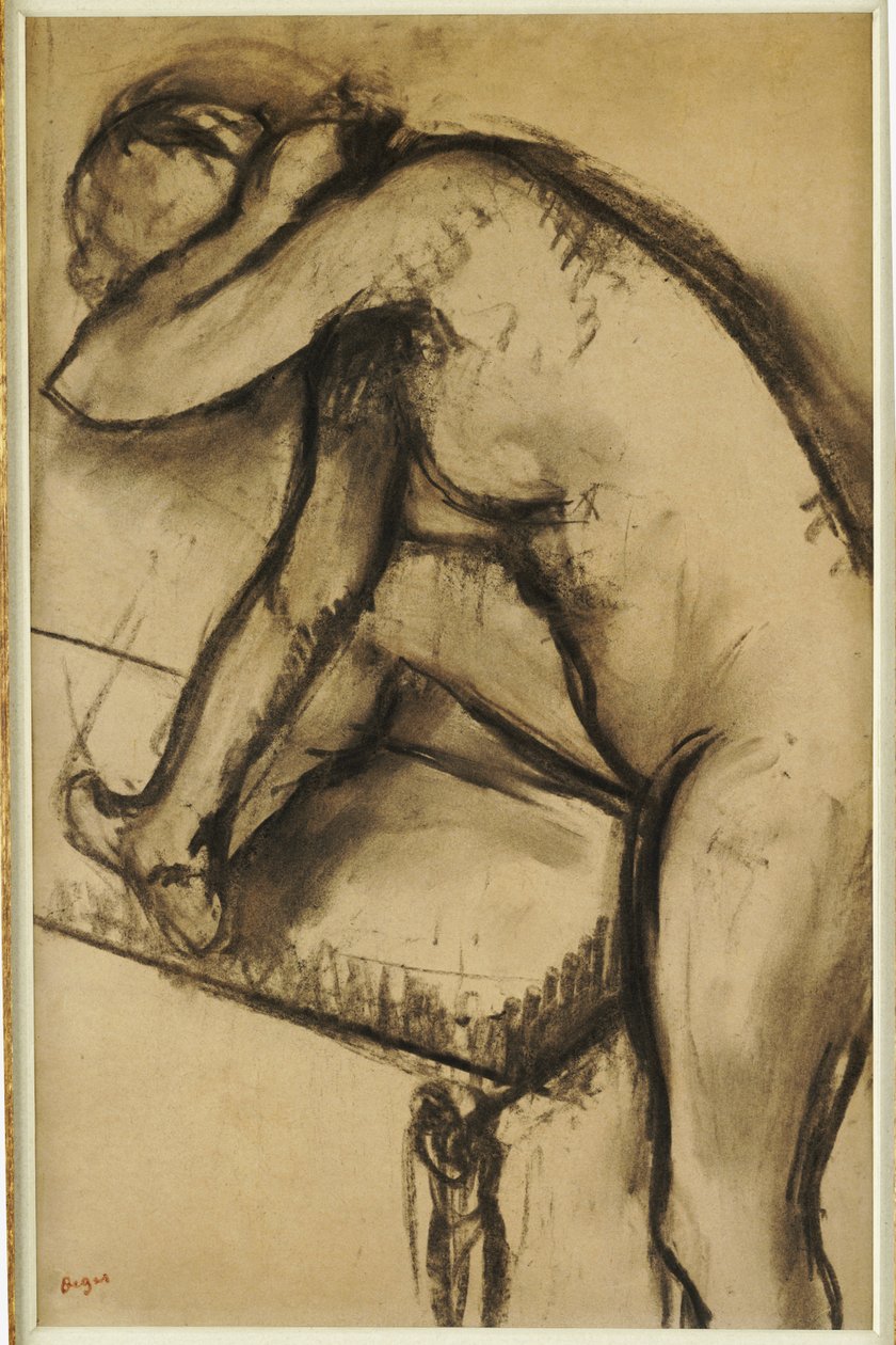 Tanulmány egy táncosról alkotó: Edgar Degas