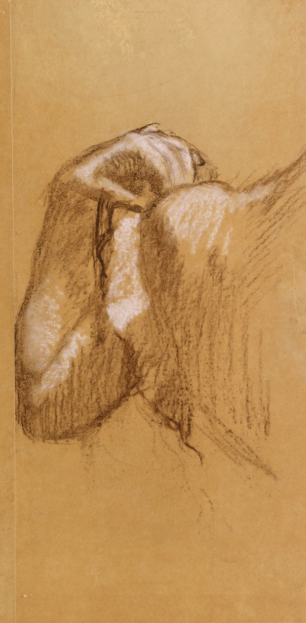 Egy kar tanulmányozása alkotó: Edgar Degas