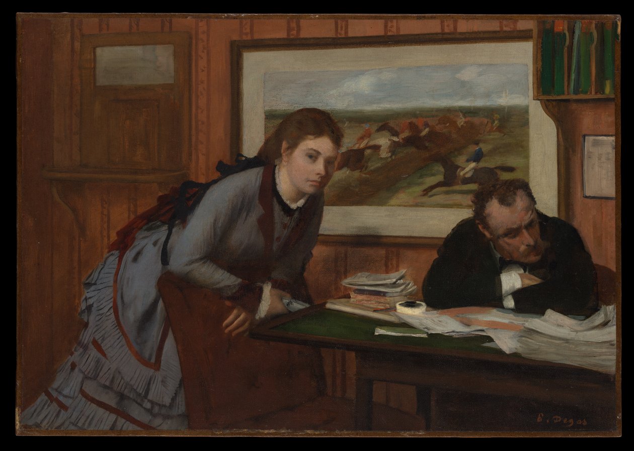 Duzzogás alkotó: Edgar Degas