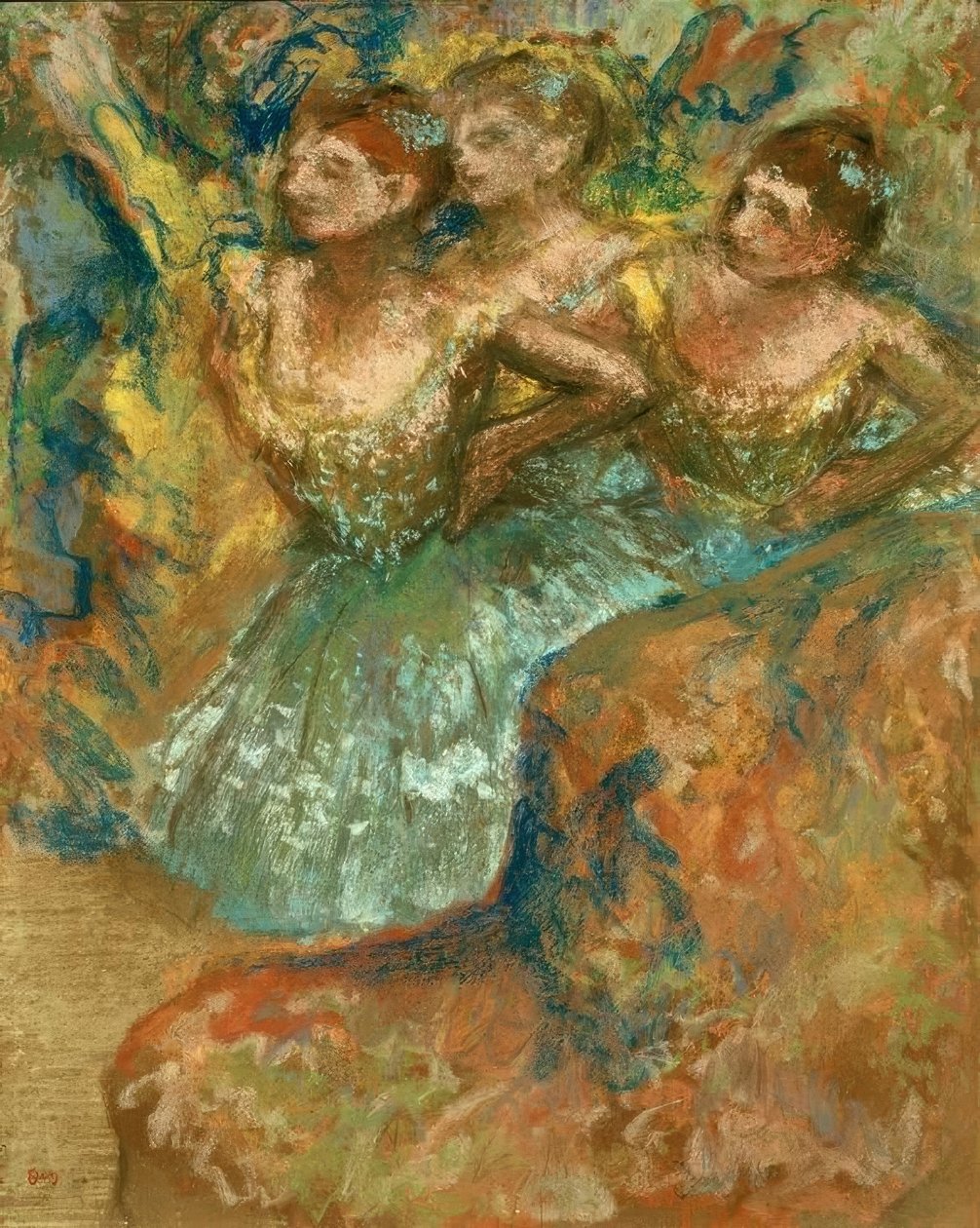 Táncosok csoportja alkotó: Edgar Degas