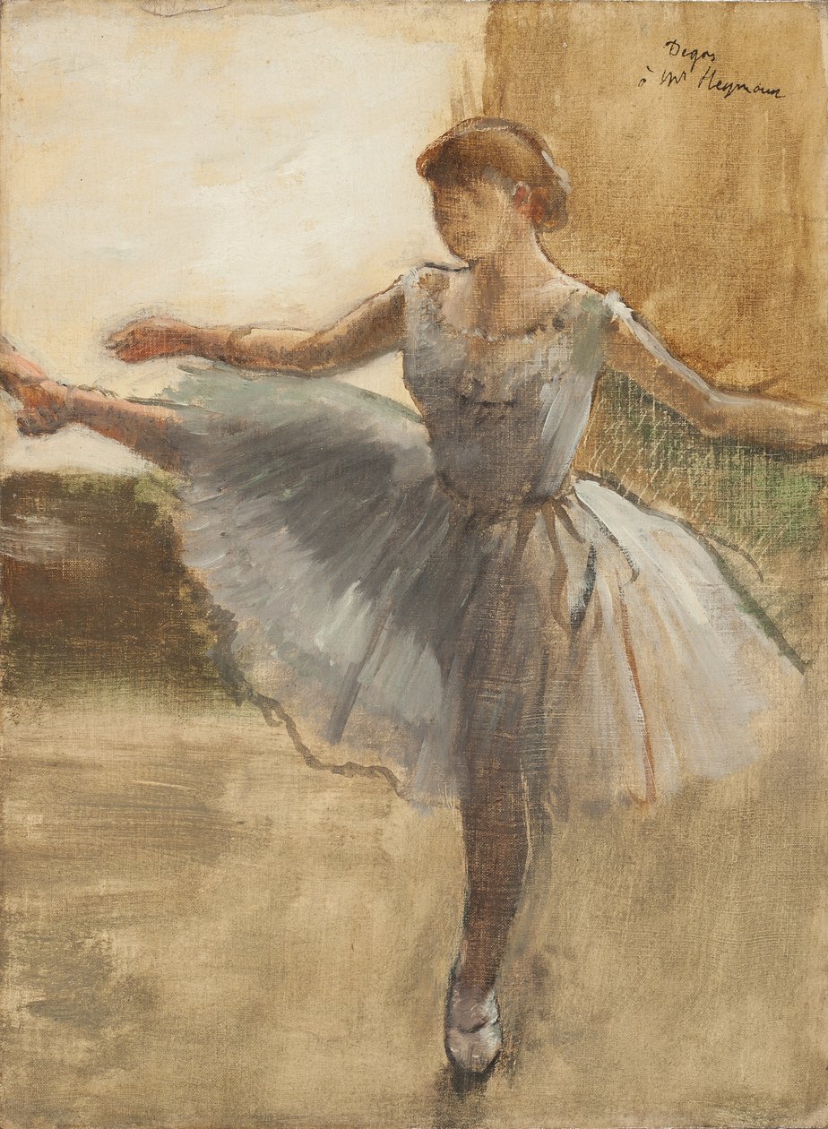 A balerina, 1876 körül (olaj, vászon) alkotó: Edgar Degas