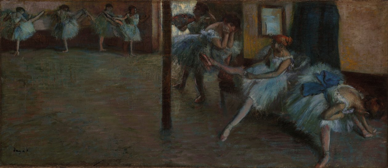 A balettpróba alkotó: Edgar Degas