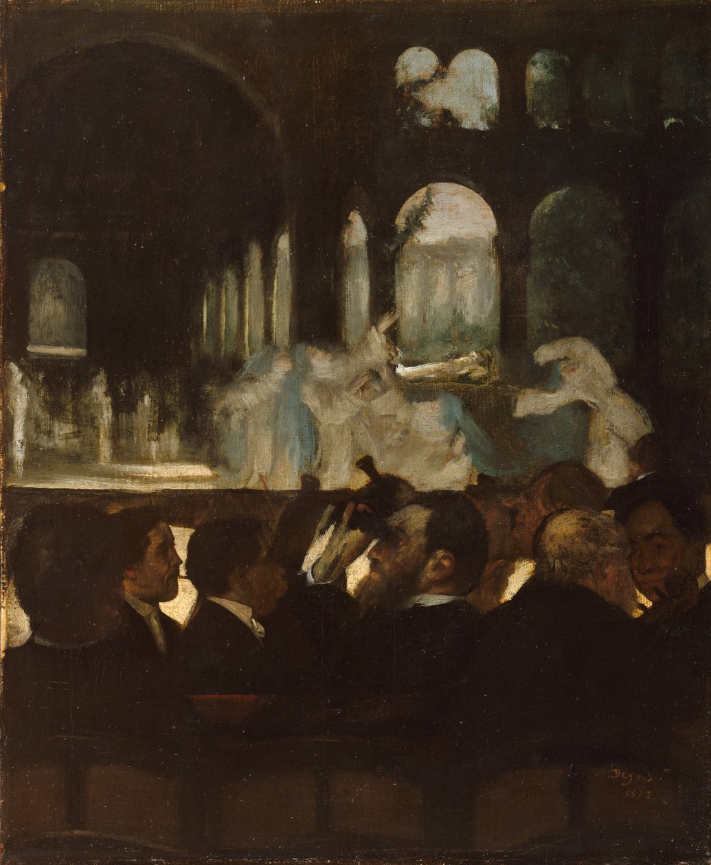 A balett Robert le Diable-től, 1871 alkotó: Edgar Degas