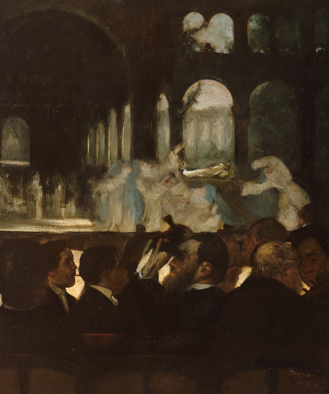 A balett Robert le Diable-től, 1871. alkotó: Edgar Degas