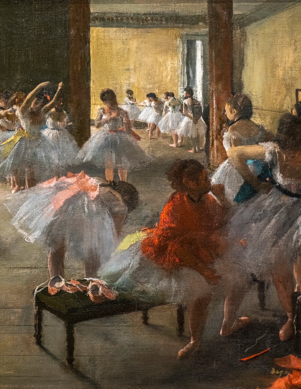 A Táncóra (részlet). 1873. Olaj, vászon. alkotó: Edgar Degas