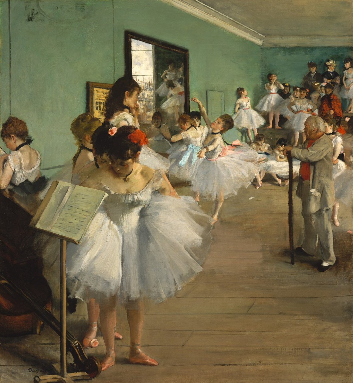 A táncosztály alkotó: Edgar Degas