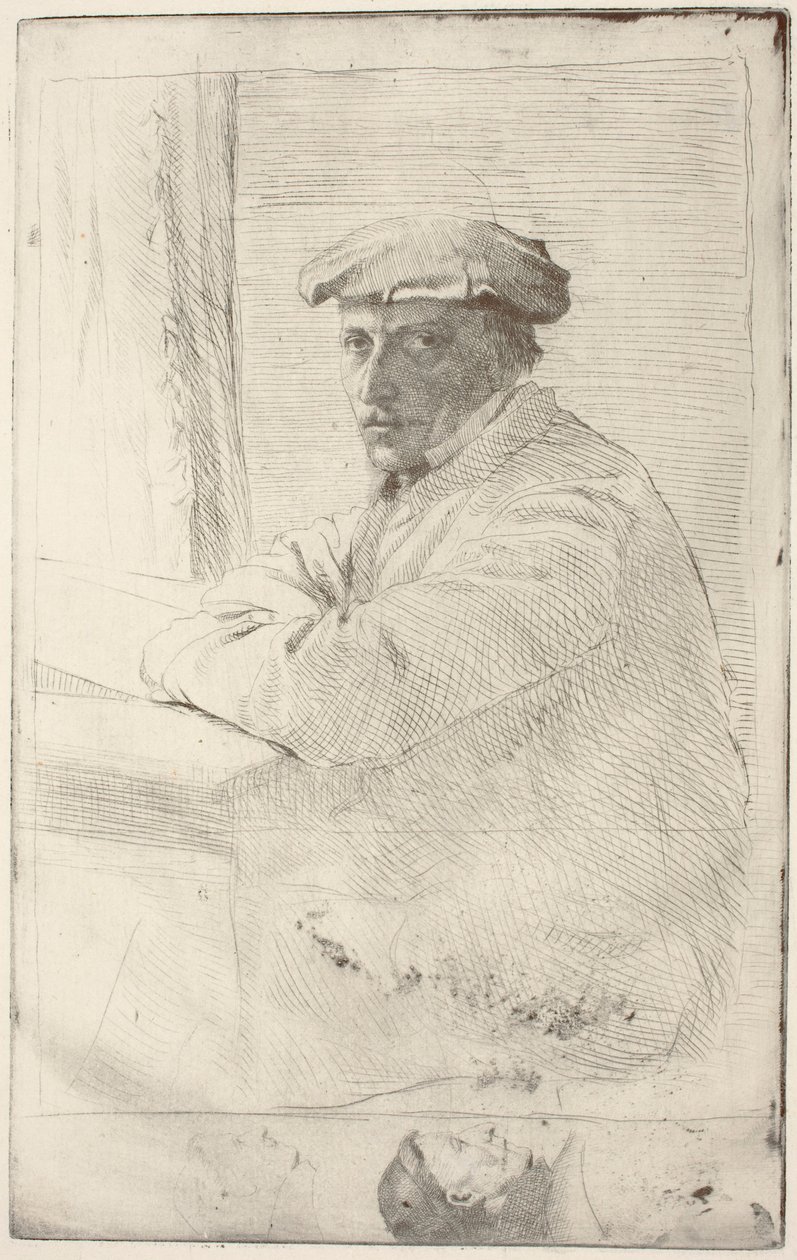 The Engraver Joseph Tourny (Joseph Tourny metsző) alkotó: Edgar Degas