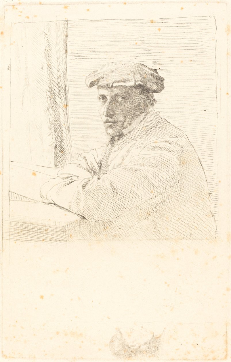 A metsző Joseph Tourny A metsző Joseph Tourny, 1857. alkotó: Edgar Degas