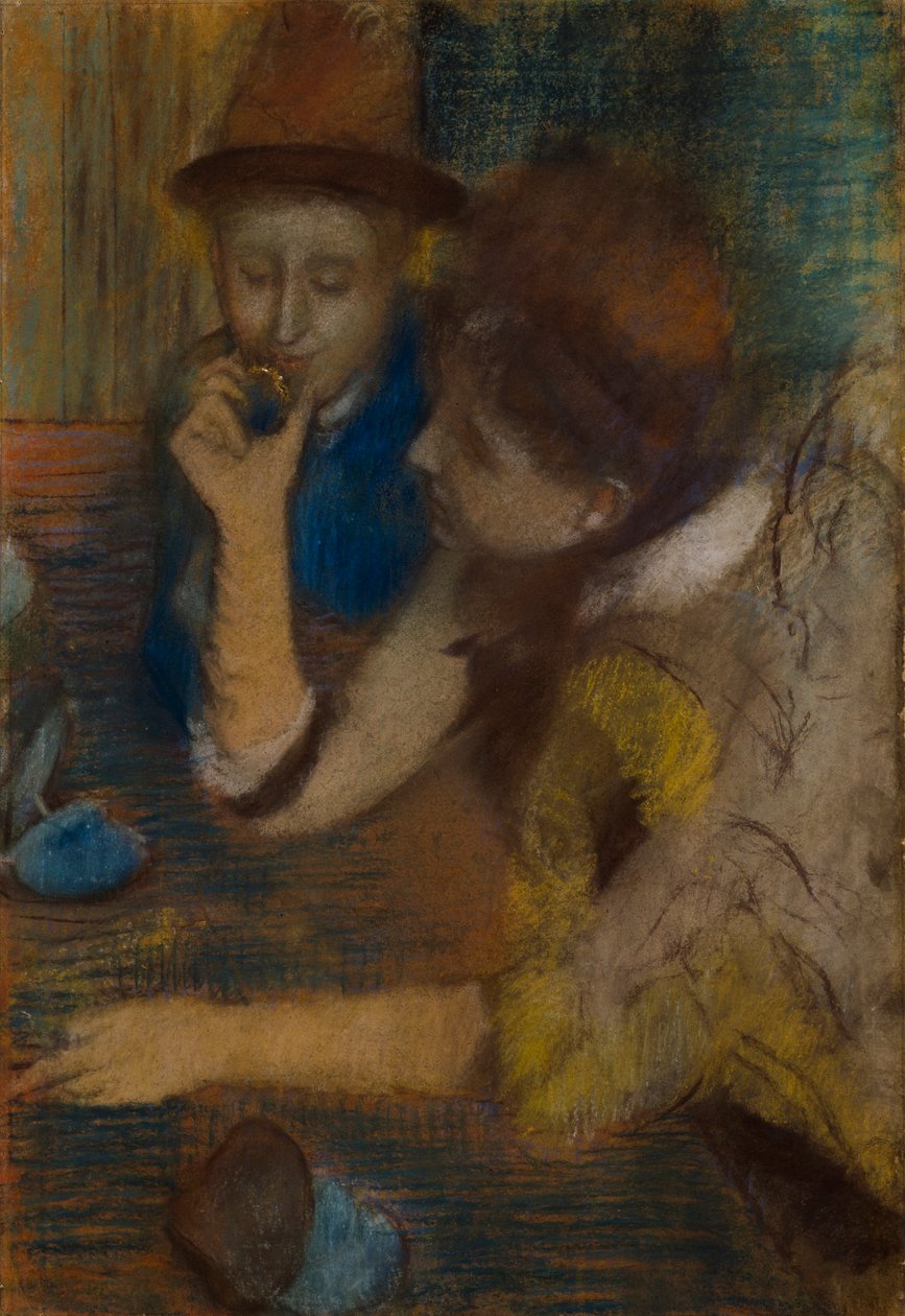 The Jewels, 1887 körül (pasztell, papíron) alkotó: Edgar Degas