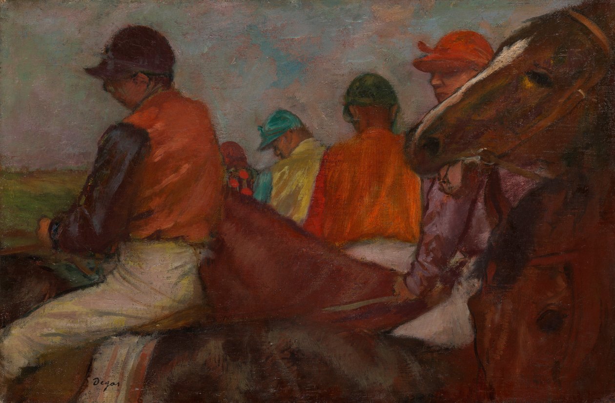 A Jockeys alkotó: Edgar Degas