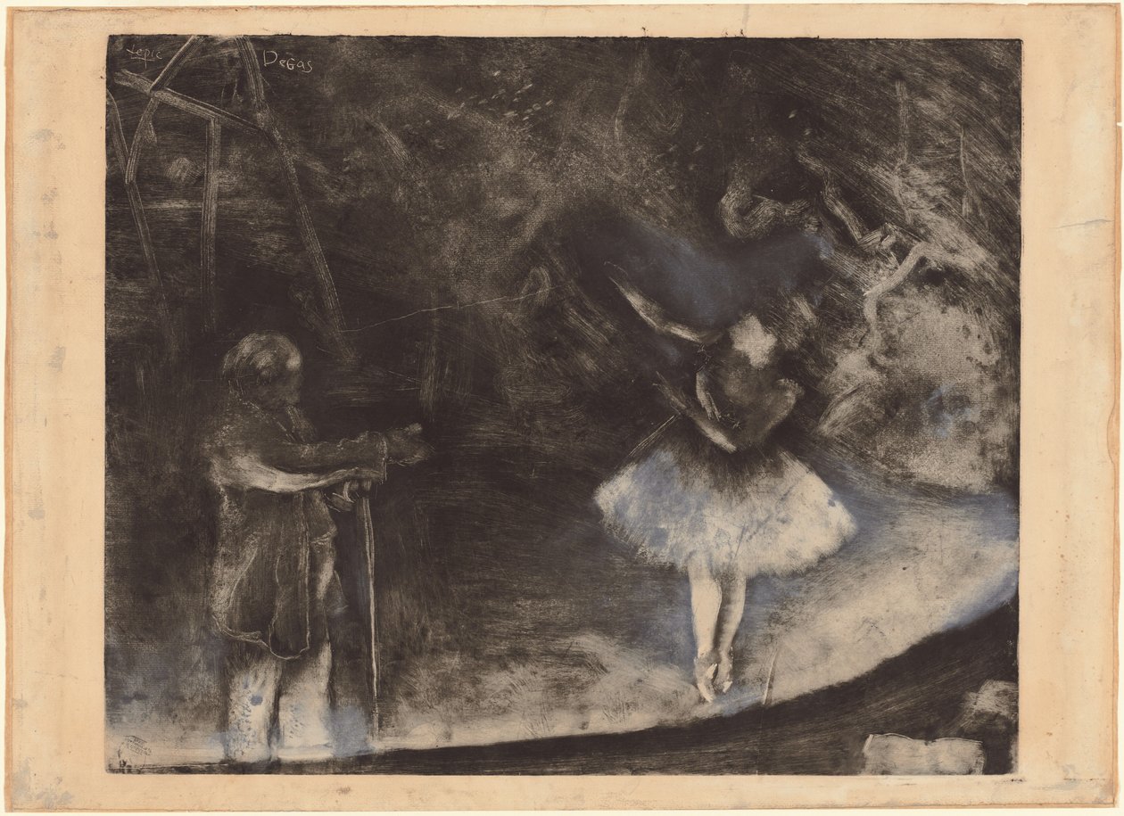A balett mestere (Ludovic Lepic közreműködésével) alkotó: Edgar Degas