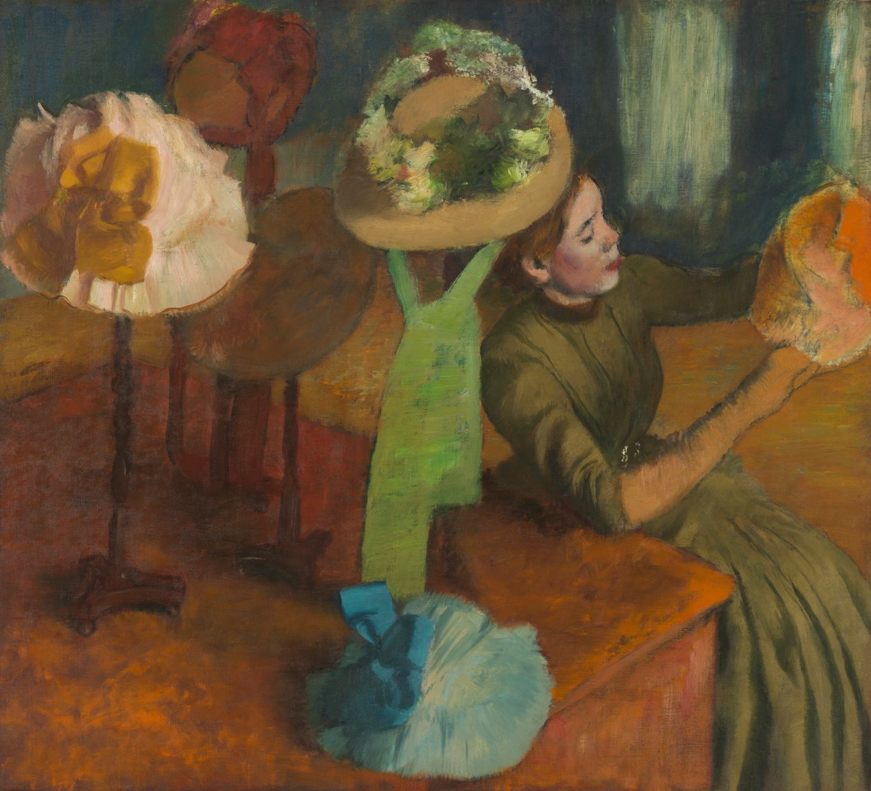 A szőnyegbolt alkotó: Edgar Degas