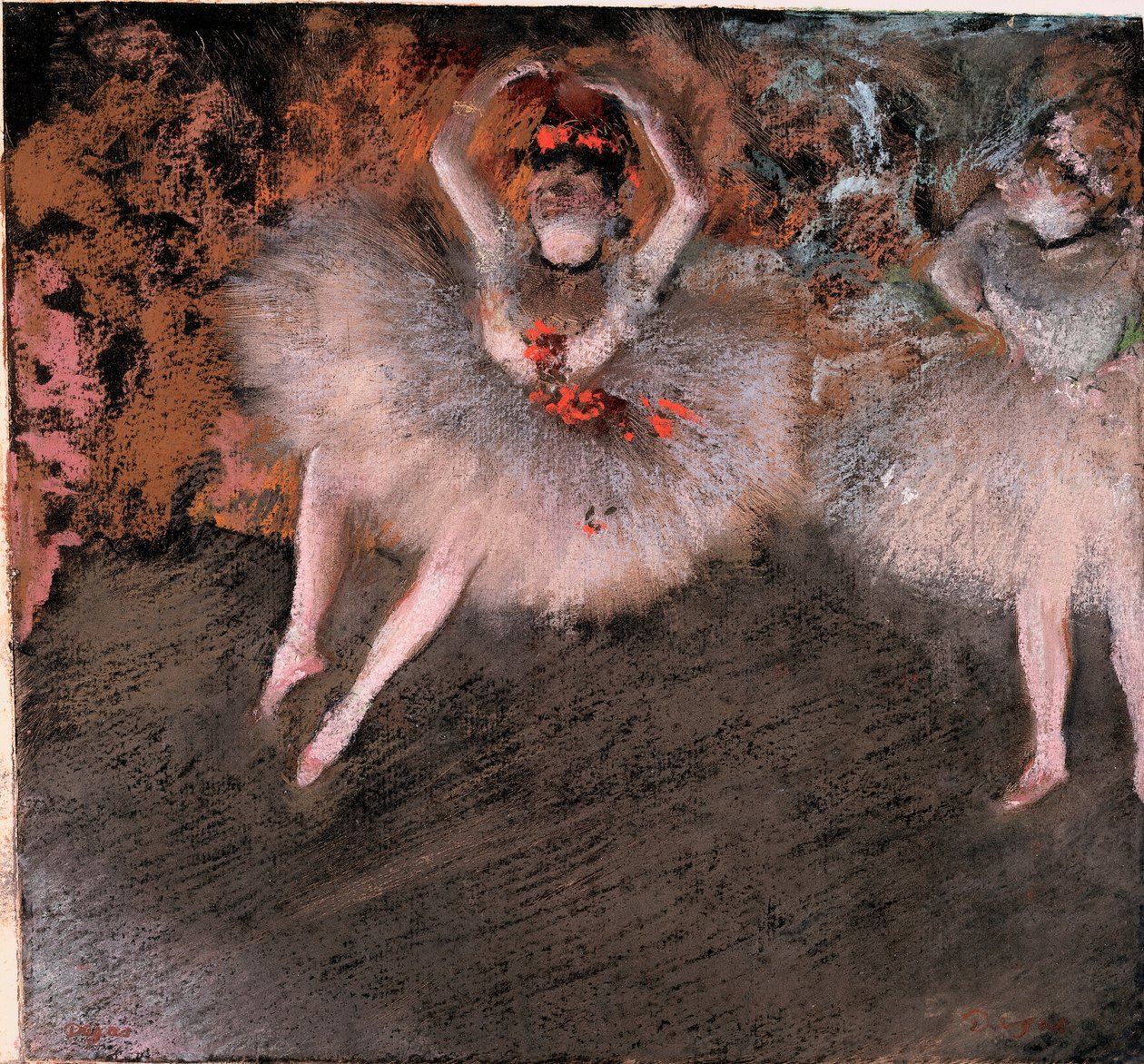 The Not Beaten, 1879 körül alkotó: Edgar Degas