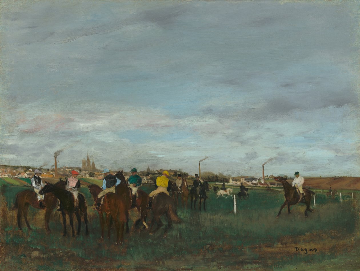 A versenyek alkotó: Edgar Degas