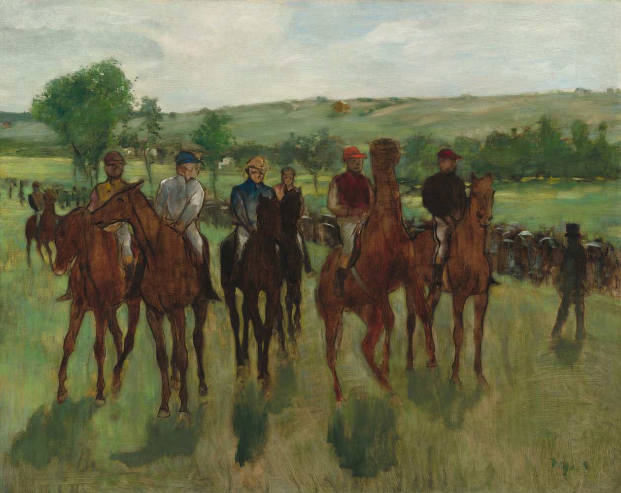 A Lovasok alkotó: Edgar Degas